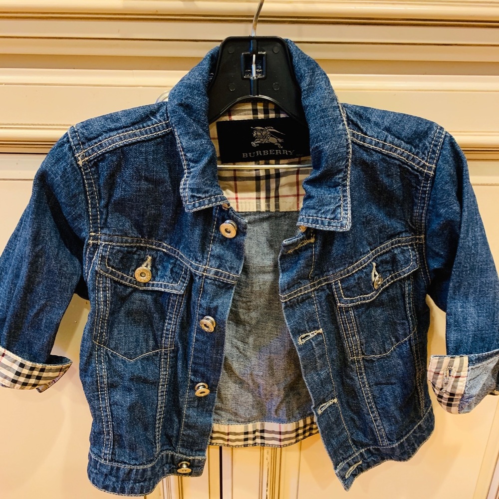 Burberry denim jacket